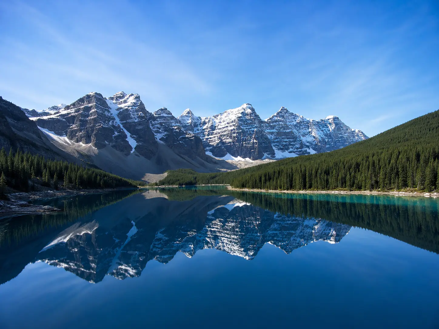 Moraine Lake & Lake Louise Shuttle tour from Calgary Canmore and Banff